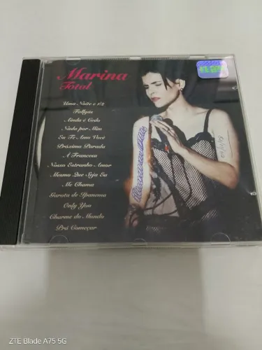 Cd Marina Lima Total 14 sucessos original