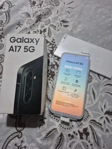 A17 5g, 256 gigas Lacrado, caixa e nota fiscal - 1200 facilito cartão