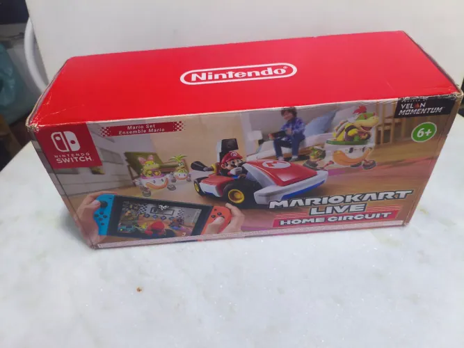 Mario kart home circuit na caixa funcionando perfeitamente completo