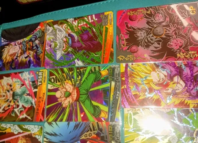 18 Cartas Dragon Ball Super Premium