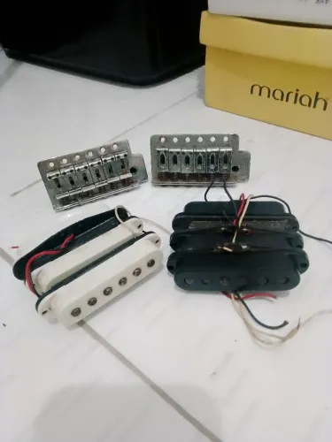 2 pontes tremolo + 6 single coils