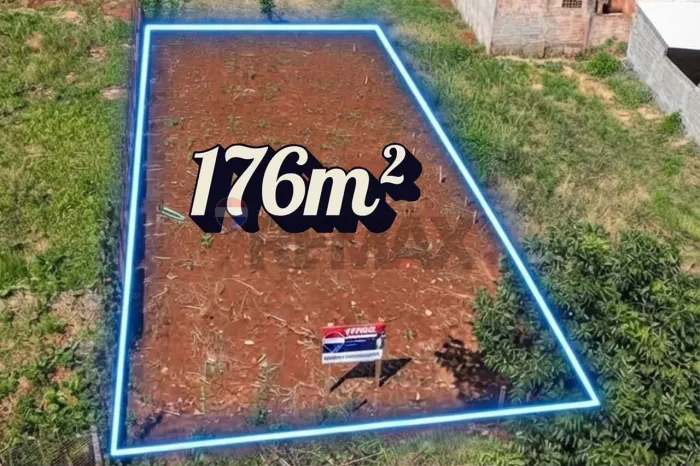 Terreno 176m² Jardim Atlântis 8x22 - Aceita veículo