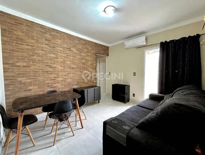 Apartamento Semi mobiliado para locação no Residencial Jd Paulista em Rio Claro.