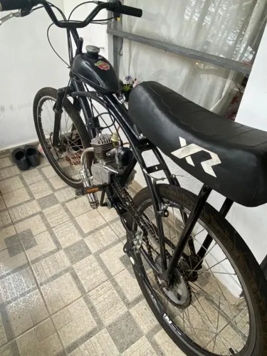 Bicicleta motorizada aro 26 nova 1 mês de uso