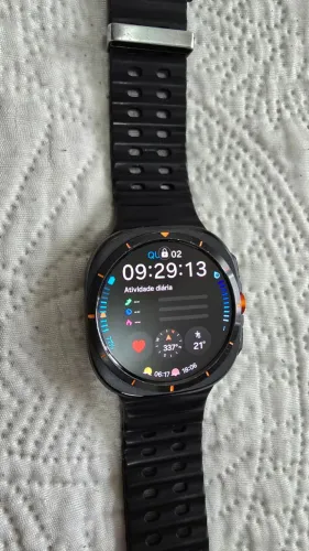 Galaxy Watch Ultra LTE Titânio Preto (SM L705F) Impecável + Nota Fiscal e Caixa