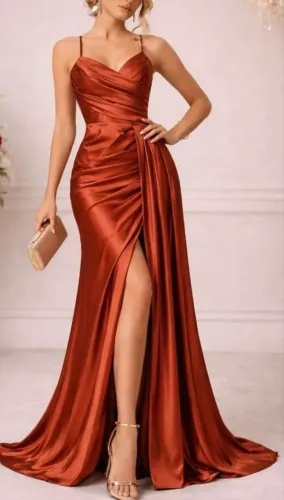 Vestido terracota