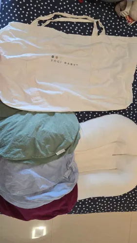 Combo Yogi Baby: ninho, capas, tapete de atividades e sling