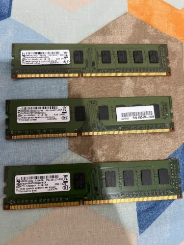LOTE MEMÓRIAS RAM - DDR3