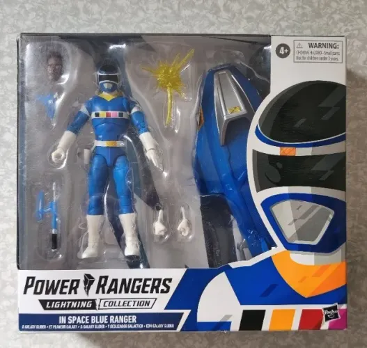 Power Rangers Lightning Collection In Space Blue Ranger & Galaxy Glider