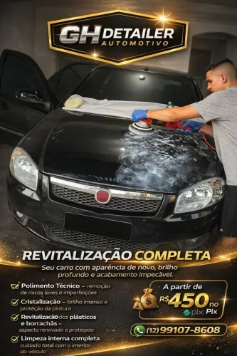 Revitalização Completa & Seu Carro Novo Denovo
