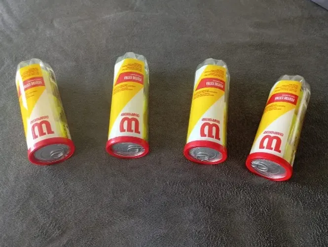 4 tubos de bolas de Tênis Wilson novas (tubos lacrados)