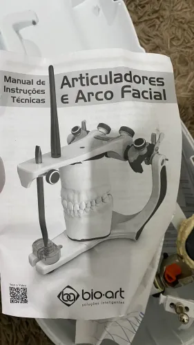 ? VENDO: Kit Articulador Semi-Ajustável + Arco Facial Bio-Art (Completo + Estojo)