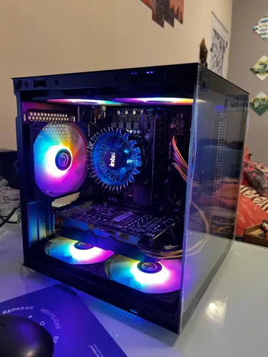 GABINETE GAMER AQUÁRIO I5 12400