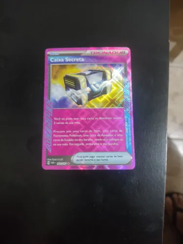 Caixa secreta pokémon tcg