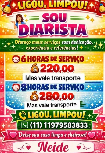 Serviços Gerais(Doméstico)