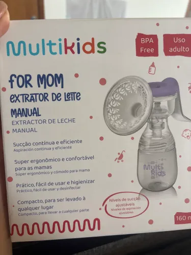 Extrator de leite manual Multikids