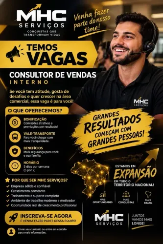 VAGAS DE EMPREGO