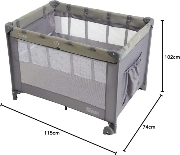 Berço portatil burigoto