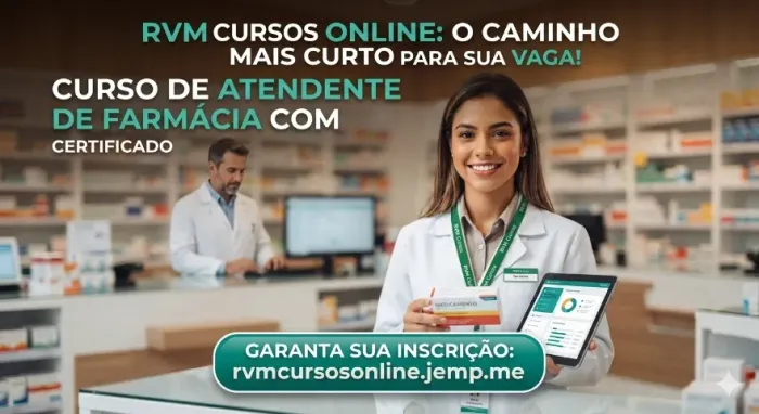 Curso Online de Atendente de Farmácia