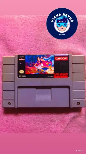 Cartucho Super Nintendo (Disney Alladin)