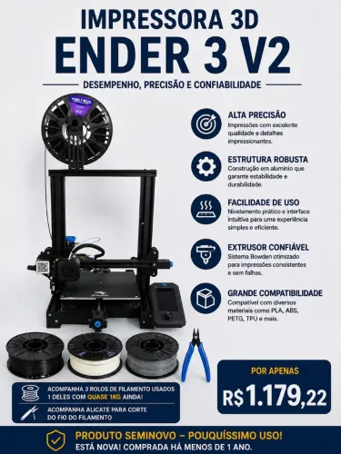 Impressora 3D Criality Ender 3 V2