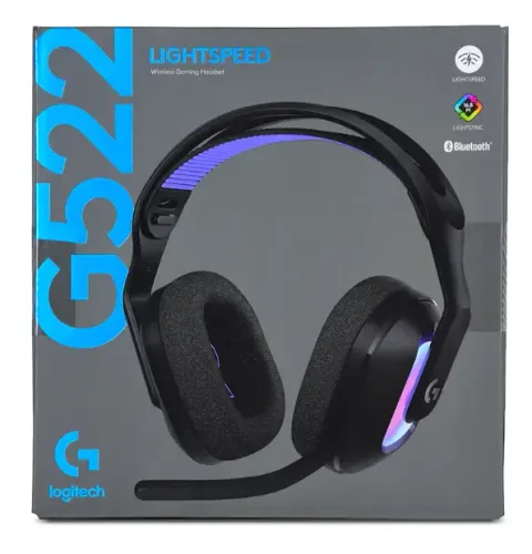 Headset Gamer Sem Fio Logitech G522 Lightspeed RGB [NOVO, LACRADO]