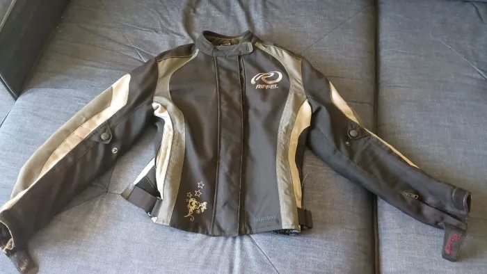 Jaqueta riffel moto feminina