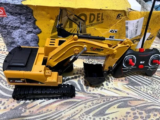 Carrinho Escavadeira Controle Remoto - Novo - Pronta Entrega!!