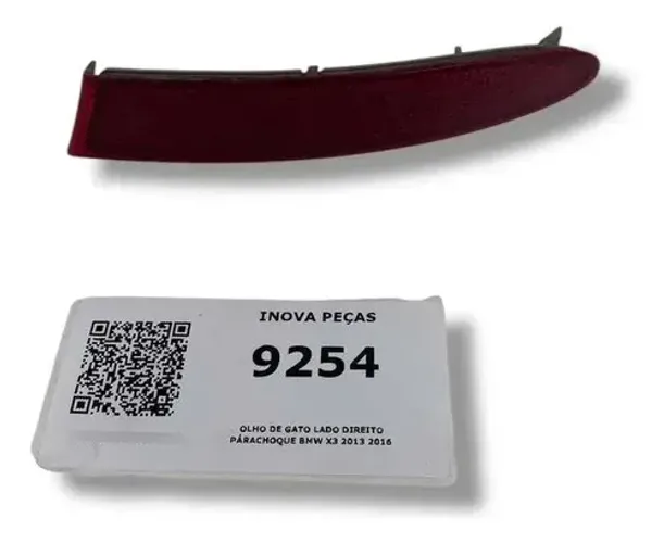 Olho De Gato Lado Direito Párachoque Bmw X3 2013 2016 Vermelho