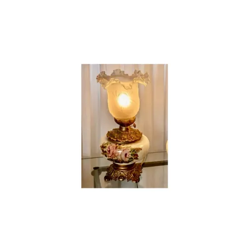 Luminária de Mesa Antiga