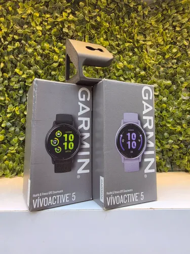 Garmin Vivoactive 5 AMOLED + Suporte de Carregamento 3D de Brinde!