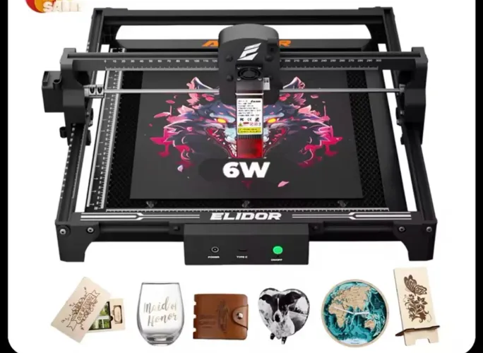 GRAVADORA LASER Elidor 6W Lacrada