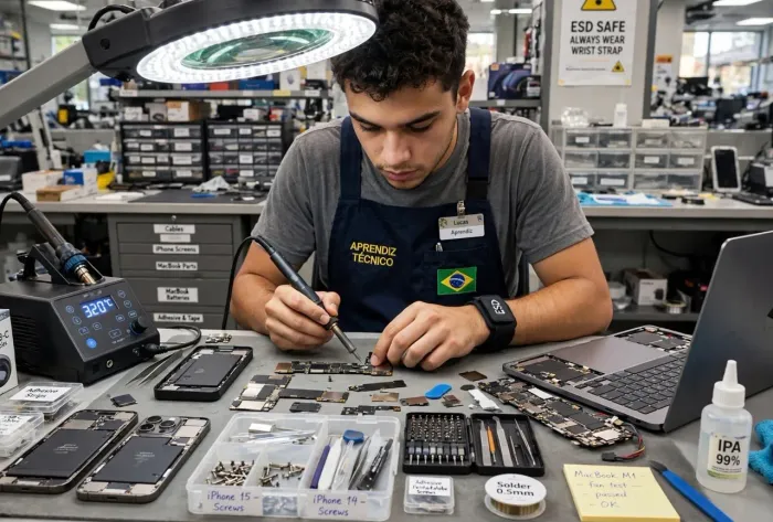 VAGA DE ESTÁGIO: Técnico em manutenção de iPhones