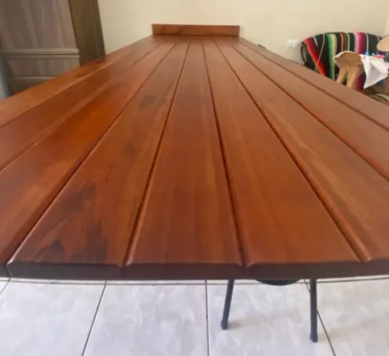 Mesa-balcão madeira maciça