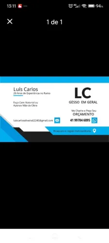gesso em geral 