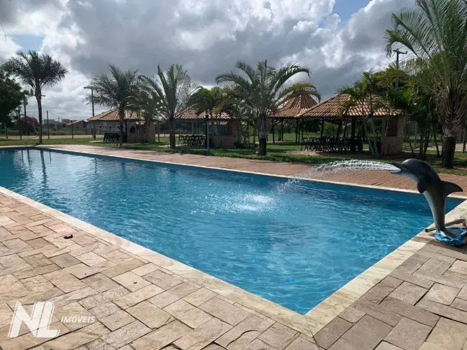 Lote de 1.064m² no Cond. Fazenda Real I/II perto da área de lazer 1