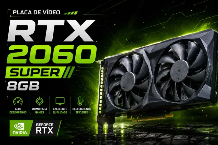 PLACA DE VÍDEO RTX 2060 SUPER