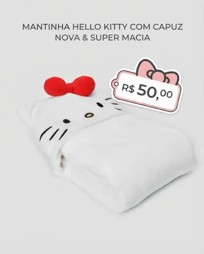 Manta Hello Kitty Nova