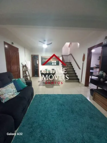 Sobrado à venda, 4 quartos, 3 suítes, 3 vagas, Ponta da Praia - Santos/SP