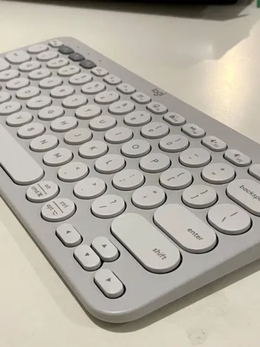 Teclado Logitech Sem Fio - Keys 2 K380s Branco