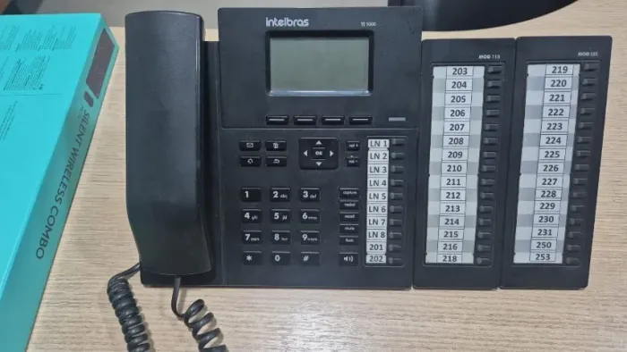 Terminal Telefone Inteligente Digital Ti 5000 Pabx Intelbras
