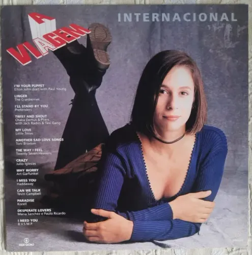 LP  VINIL - TRILHA SONORA INTERNACIONAL DA NOVELA "A VIAGEM"