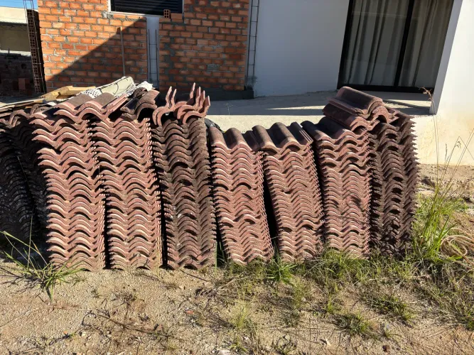 Telhas de concreto 