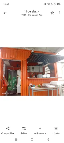 Container com Tenda