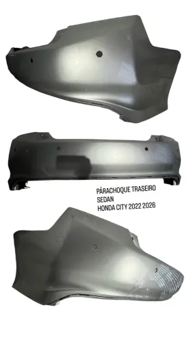 PARACHOQUE TRASEIRO HONDA CITY 2009 2013