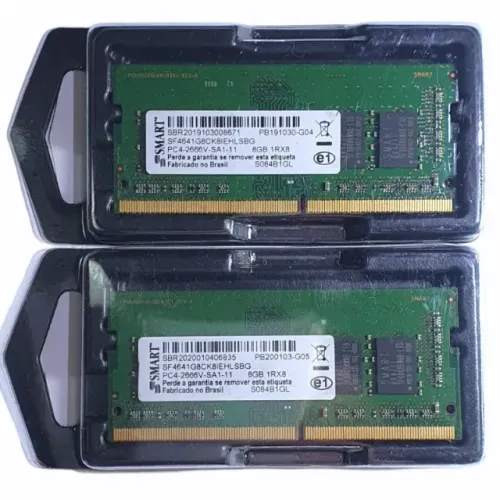 NOVO LACRADO Memória Ram 8GB ddr4 Notebook Smart