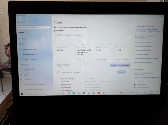 Note Positivo Celeron 1.5 Ghz