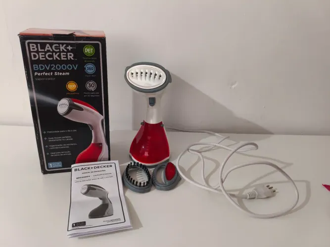 Vaporizador Portátil Black+Decker BDV2000V (Pouco Usado / Impecável)