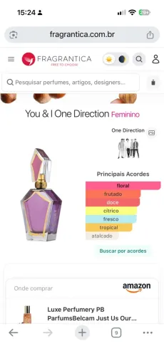 perfume you & i one direction feminino 100ml