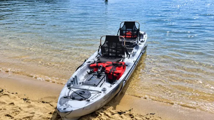 Caiaque de Pesca Duplo com Pedal